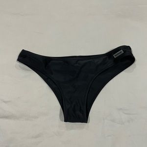 Blackbough Swim black bikini bottoms in size medium